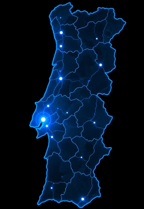 Mapa de Portugal